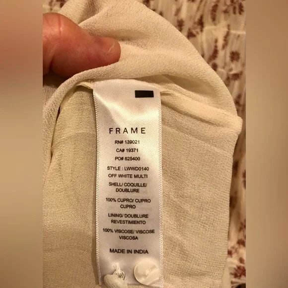 💗🎉*NWOT*FRAME FLORAL PRINT MINIDRESS! SIZE M 🎊 - Picture 13 of 14